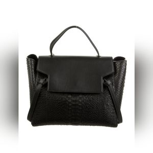 ✨ISO✨ISO✨ Celine Black Python Mini Belt Bag